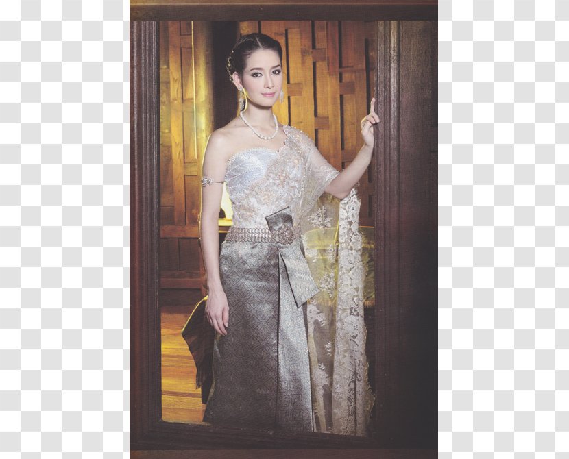 Thailand Traditional Thai Clothing Language Wedding Dress - Lady Transparent PNG