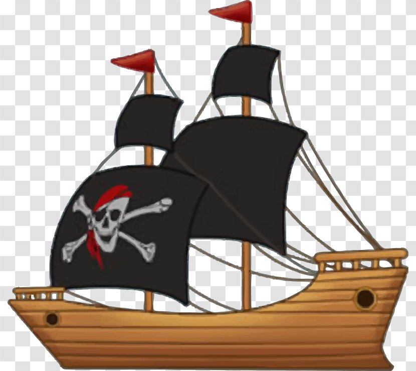 Ship Piracy Clip Art - Water Transportation - Pirate Transparent PNG