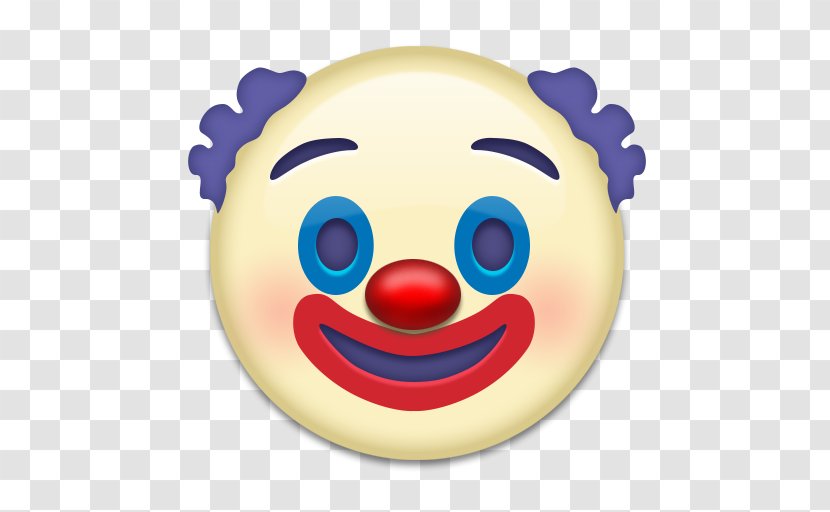 Evil Clown Emoji Joker YouTube - Smile Transparent PNG