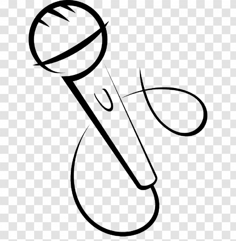Microphone Royalty-free Singing Clip Art - Heart - Mic Transparent PNG