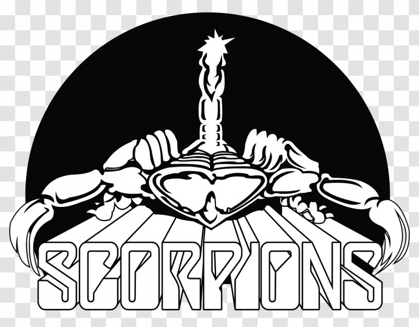 Scorpions Logo Blackout Crazy World - Watercolor Transparent PNG