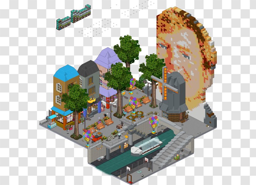 Habbo Netherlands Virtual Community Android Room - Bar - House Transparent PNG