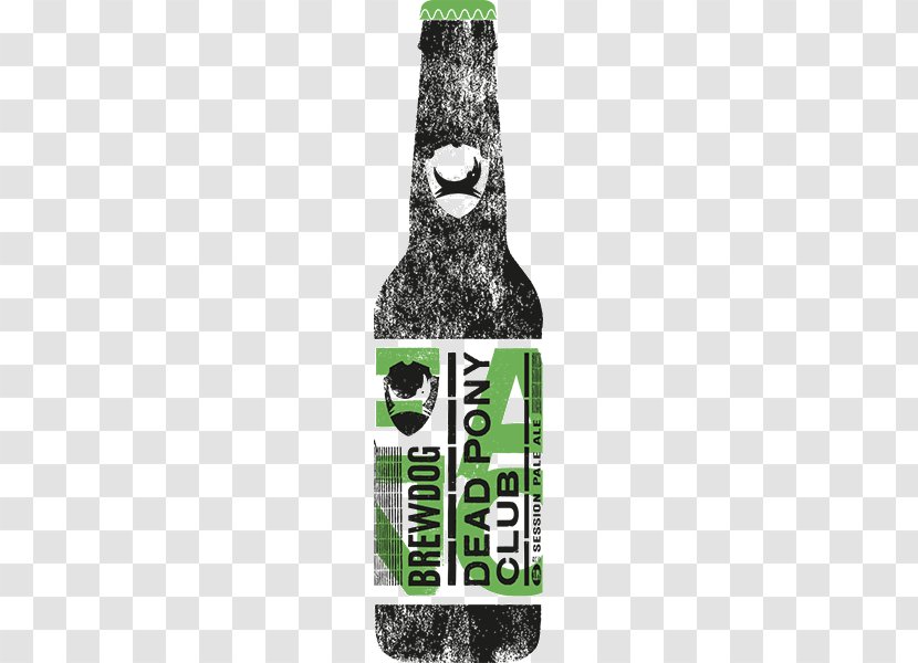 BrewDog Beer Pale Ale Punk IPA - Bottle Transparent PNG