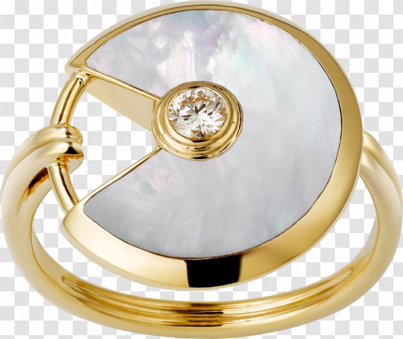 Ring Cartier Jewellery Colored Gold Amulet Transparent PNG