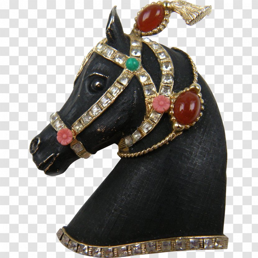 Horse Jewellery Imitation Gemstones & Rhinestones Brooch Costume Jewelry - Vintage Transparent PNG