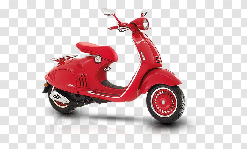 Scooter Piaggio Vespa 946 Motorcycle Transparent PNG