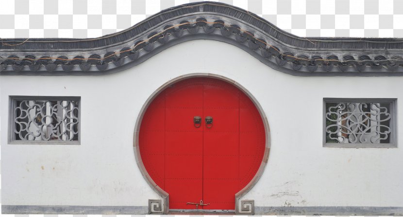 Garden Red Arch - Wall - Door Transparent PNG