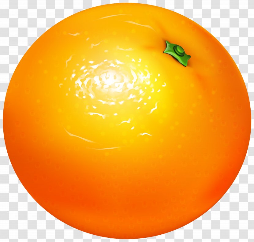 Orange Vegetarian Cuisine Clip Art - Sphere - Transparent Transparent PNG