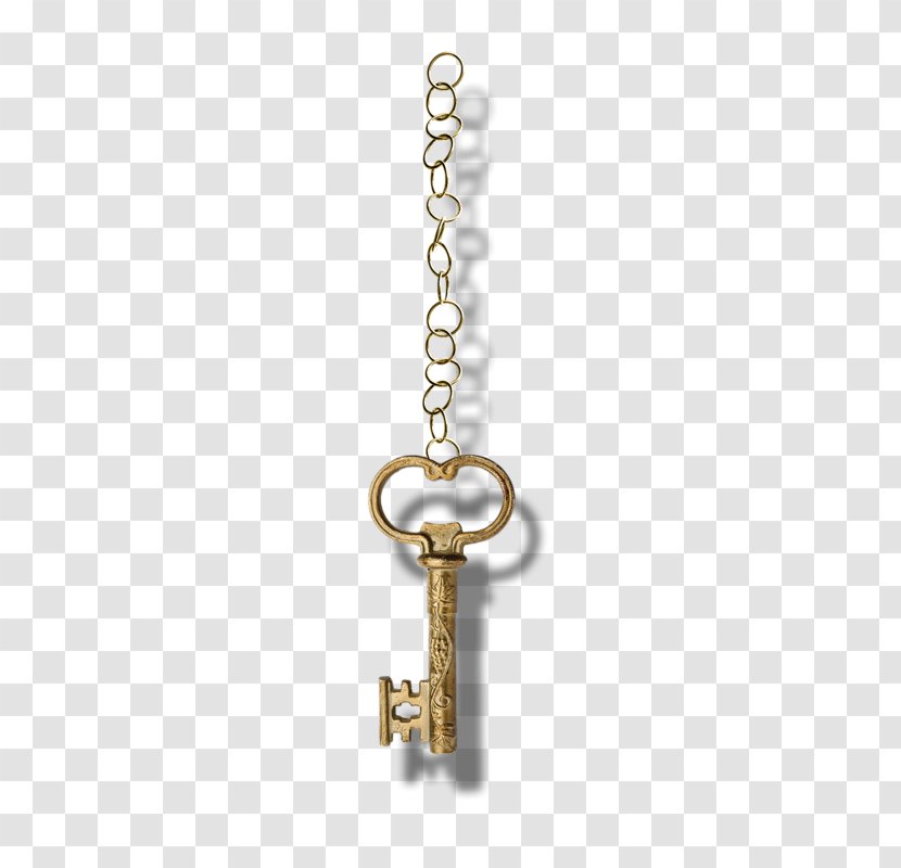 Metal Silver Chain Brass - Gold - Retro Key Transparent PNG