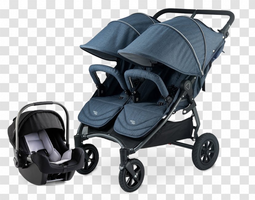 Twin Infant Baby Transport BabyBug Boutique Child - Black - Stroller Transparent PNG