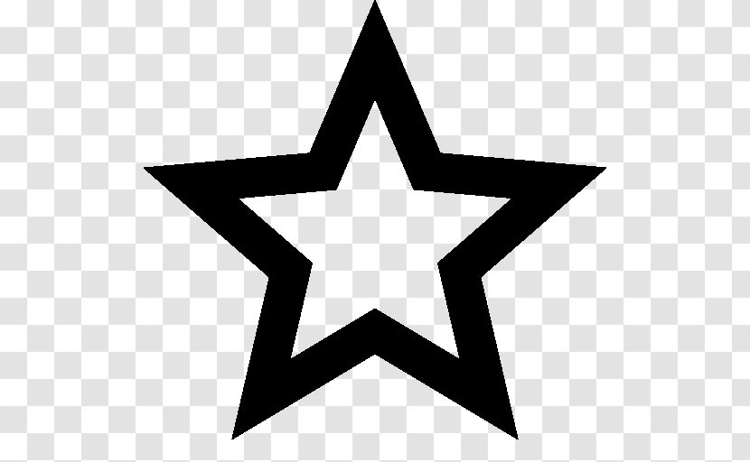 Star Symbol Clip Art - Area Transparent PNG