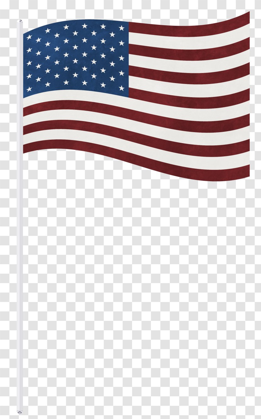 Flag Of The United States Regional Indicator Symbol Protocol - White - USA Vertical Clipart Picture Transparent PNG