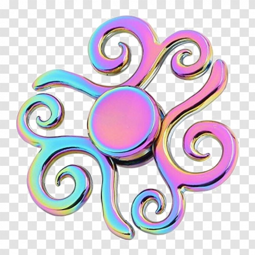 Fidget Spinner Fidgeting Attention Deficit Hyperactivity Disorder Psychological Stress Anxiety - Bearing Transparent PNG