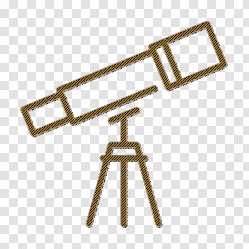 Scientific Study Icon Telescope Icon Space Icon Transparent PNG