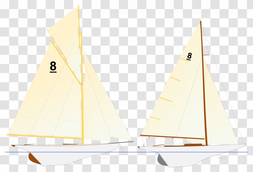 Sailing Scow Yawl - Vehicle - Sail Transparent PNG