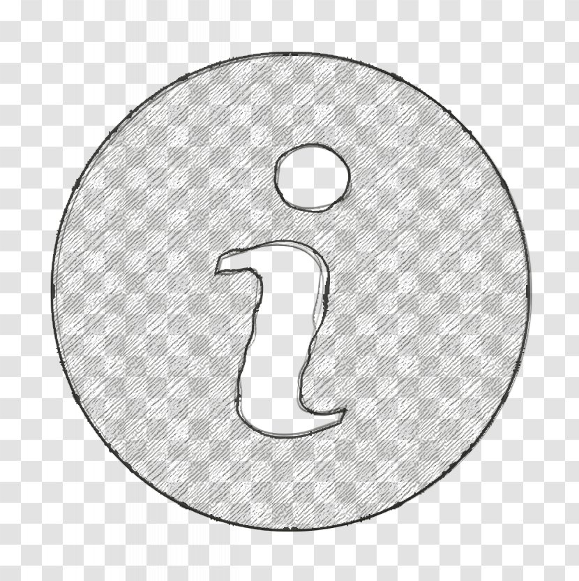 Logo Icon Info Information Button - Symbol - Silver Line Art Transparent PNG