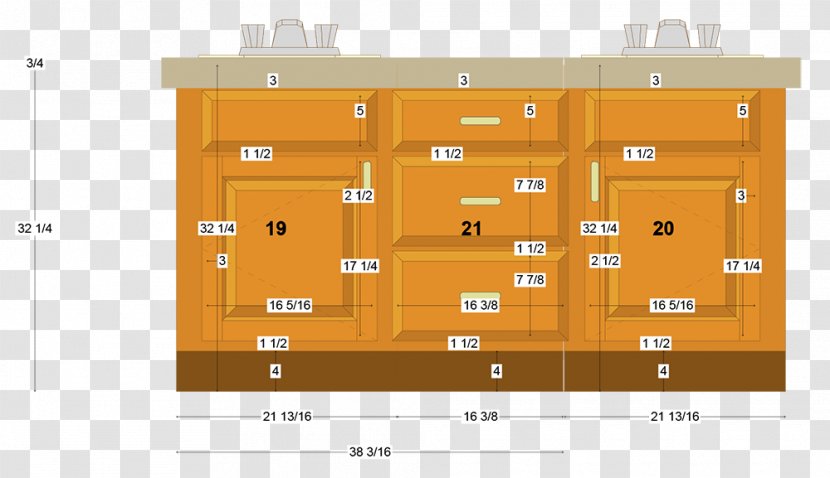 Drawing Sink Product Design Diagram - Brand - Top View Furniture Kitchen Transparent PNG