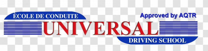 Universal Driving School Brand Logo Trademark - Text Transparent PNG