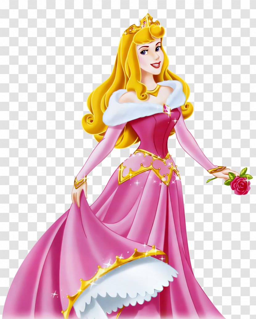 Princess Aurora Maleficent Belle Snow White Sleeping Beauty - Wedding Cake Topper - Clipart Transparent PNG