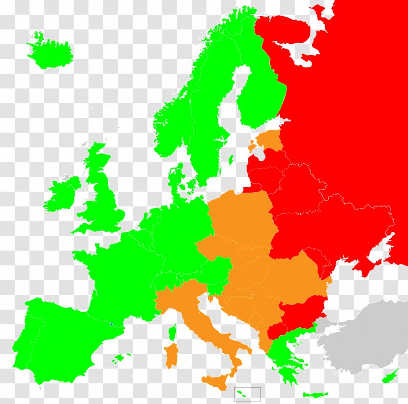 Central Europe Member State Of The European Union Single Euro Payments Area - Risk Transparent PNG