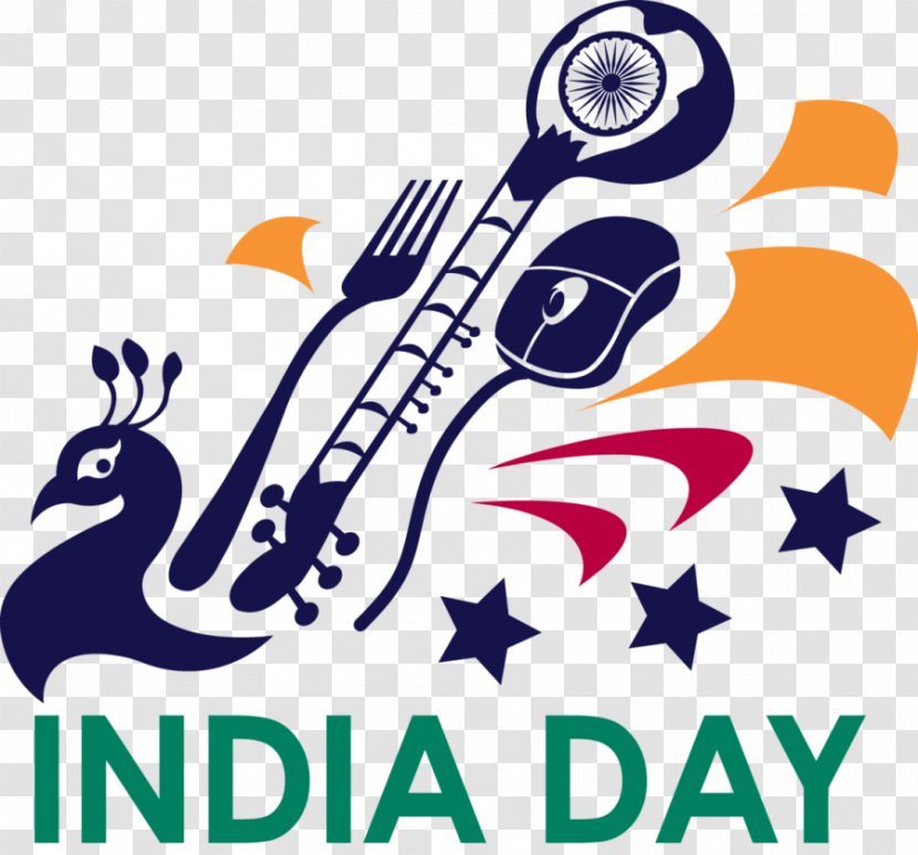 Graphic Design Logo Clip Art - Text - India Independence Day Transparent PNG