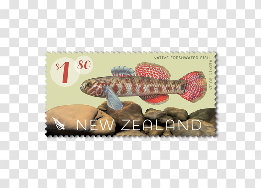 Postage Stamps Miniature Sheet First Day Of Issue New Zealand Freshwater Fish - Label - Acrobatics Stamp Transparent PNG