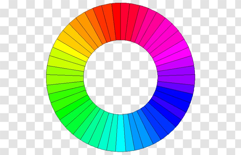Color Wheel Scheme Theory Tertiary - Rgb Space Transparent PNG