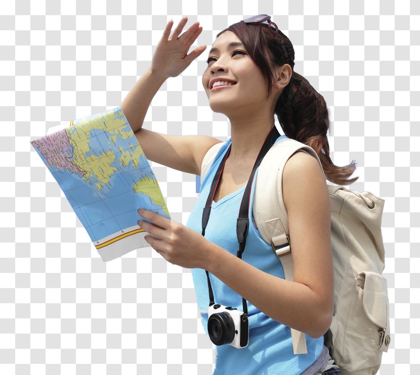 Travel Package Tour Woman Japan Vacation - Neck Transparent PNG