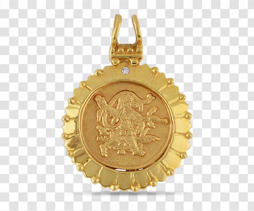 Hanuman Gold Charms & Pendants Jewellery Locket - Yantra Transparent PNG