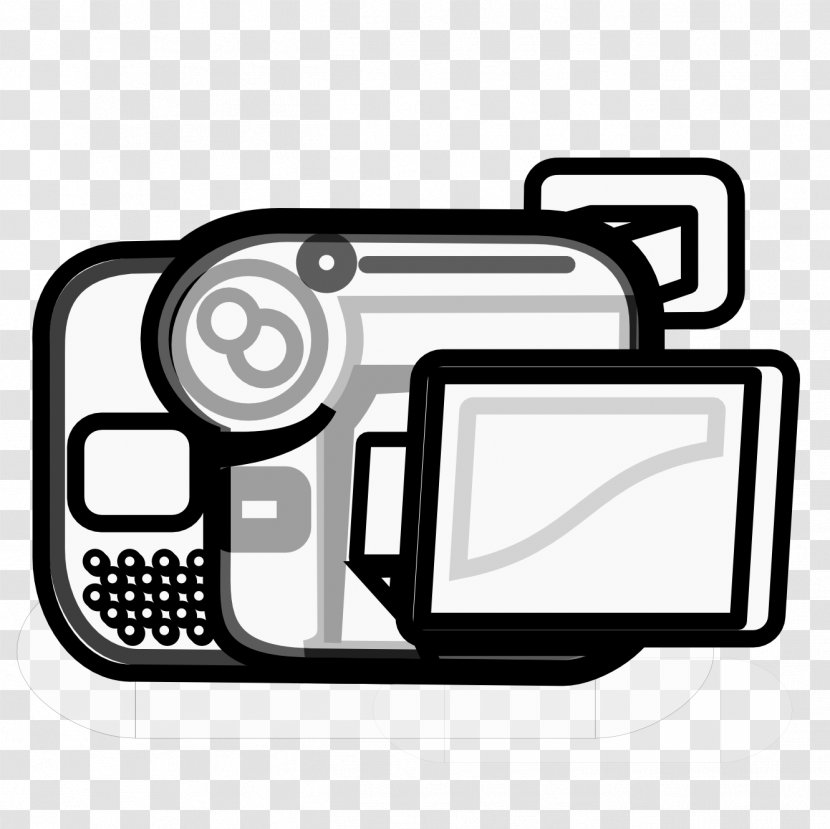 Telephony White Pattern - Symbol - Camera Clipart Black And Transparent PNG