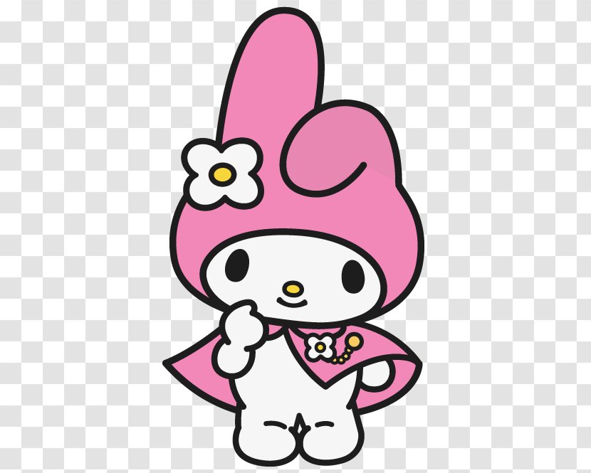 My Melody Hello Kitty Sanrio Kuromi Character - Sticker - Wallpaper Transparent PNG