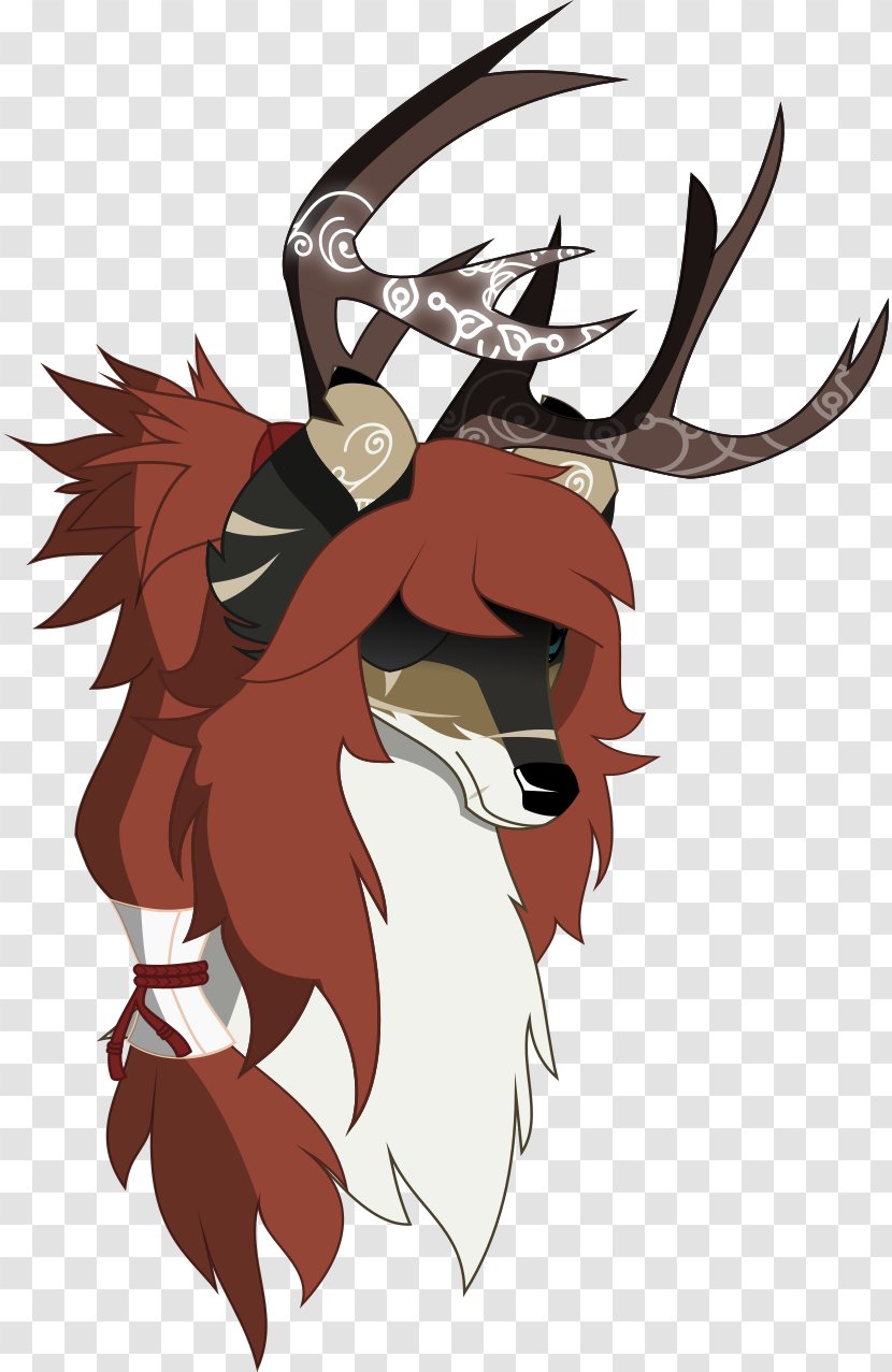 Reindeer Demon Horse Antler - Flower Transparent PNG