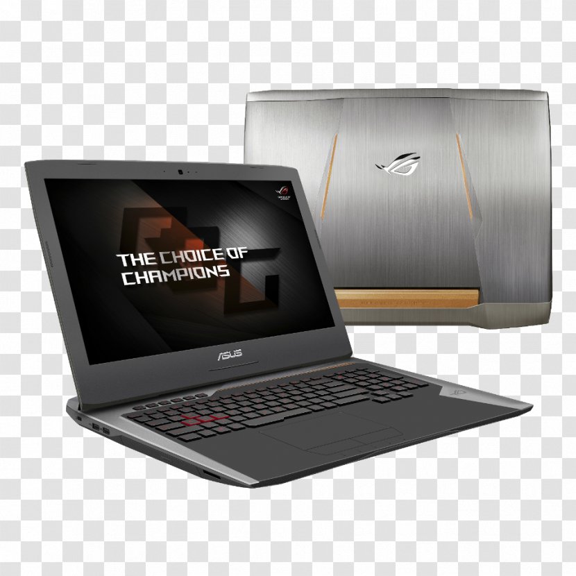 Laptop Gaming Notebook-G752 Series Intel Core I7 Computer DDR4 SDRAM - Multicore Processor - Laptops Transparent PNG