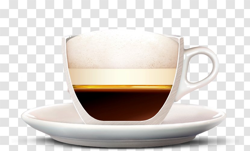 Espresso Coffee Cup Wiener Melange Ristretto - Serveware Transparent PNG