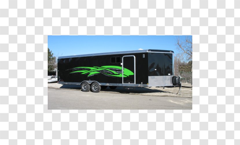Caravan Motor Vehicle Trailer Plant Community - Silhouette - Car Transparent PNG