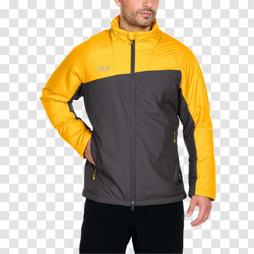 Hoodie Polar Fleece Bluza Jacket - Yellow Transparent PNG