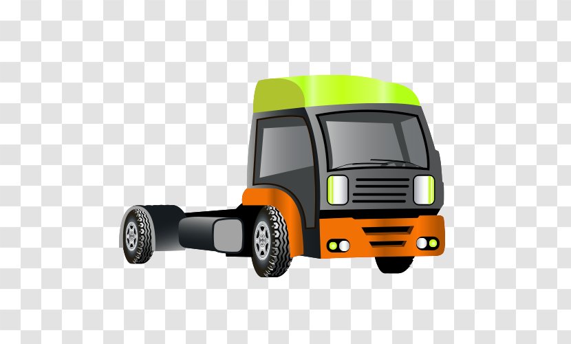 Clip Art - Commercial Vehicle - Truck Material Transparent PNG