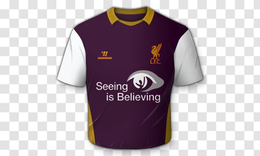 Sports Fan Jersey T-shirt Logo Liverpool F.C. - T Shirt Transparent PNG