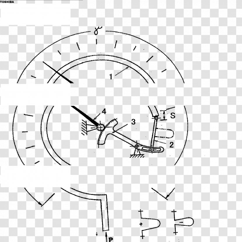 Drawing /m/02csf Product Clock Angle - Tree - Density Transparent PNG