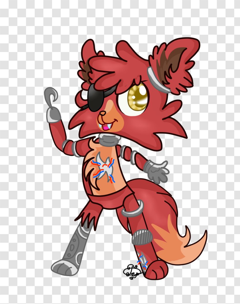 Five Nights At Freddy's 2 Freddy's: Sister Location 4 The Silver Eyes 3 - Cartoon - Foxy Transparent PNG