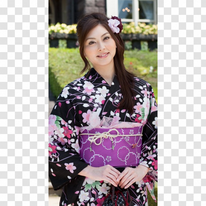 Kimono Textile Shoulder Pink M Sleeve - Japanese Transparent PNG