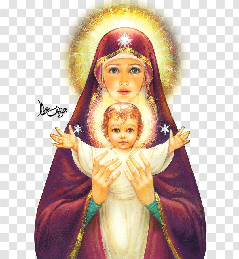 Mary Madonna And Child Jesus DeviantArt Transparent PNG