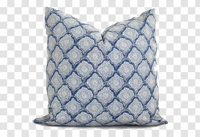 Throw Pillows Cushion Couch Blue - Pillow Transparent PNG