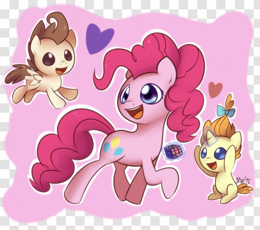 Pinkie Pie Pony Cupcake Applejack Mrs. Cup Cake - Silhouette - Short Cutie Transparent PNG