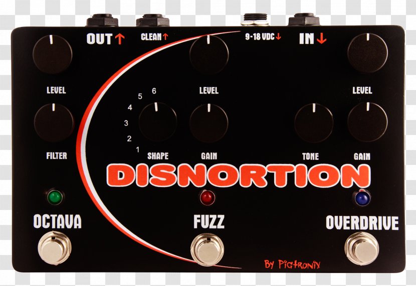 Guitar Amplifier Effects Processors & Pedals Distortion Sound - Silhouette Transparent PNG