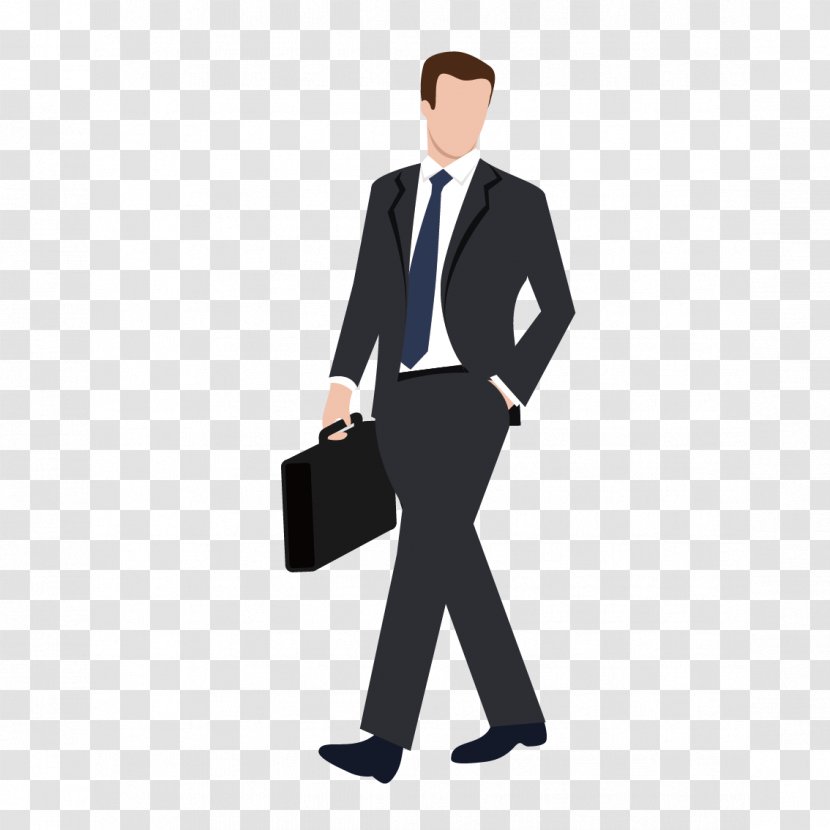Businessperson Corporation Illustration - Photography - Vector Man Suit Transparent PNG
