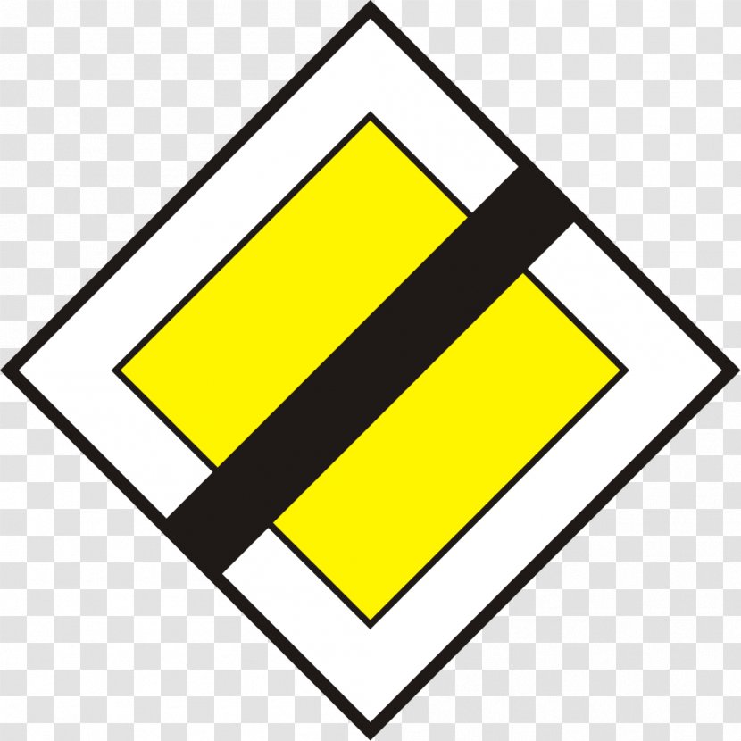 Priority To The Right Yield Sign Road Driving France Transparent PNG