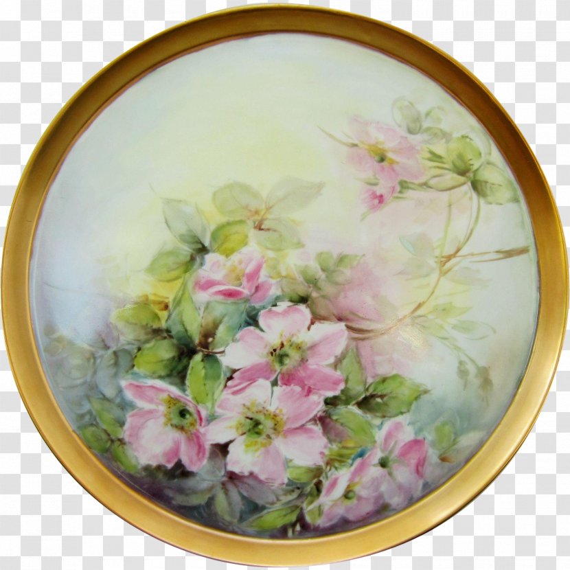 Floral Design Rose Family Tableware - Dishware Transparent PNG
