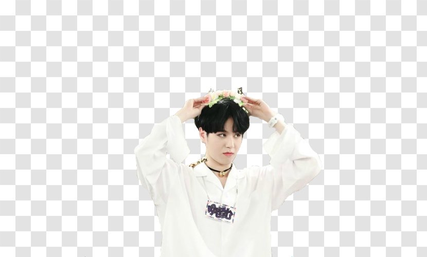 Suga Author Shoulder Headpiece BTS - Silhouette - Mark Tuan Transparent PNG