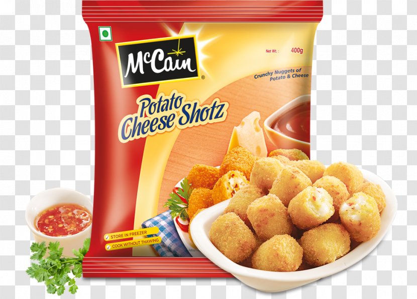 McDonald's Chicken McNuggets French Fries McCain Foods Samosa Pakora - Food - Potato Transparent PNG